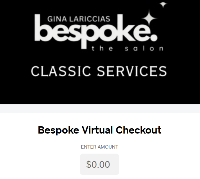 bespoke virtual checkout